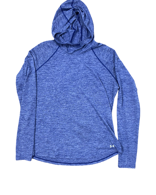Athletic Top Ls Hoodie By Under Armour In Purple, Size:Xl