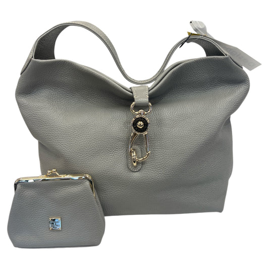 Handbag Designer By Dooney And Bourke In Grey, Size:Large