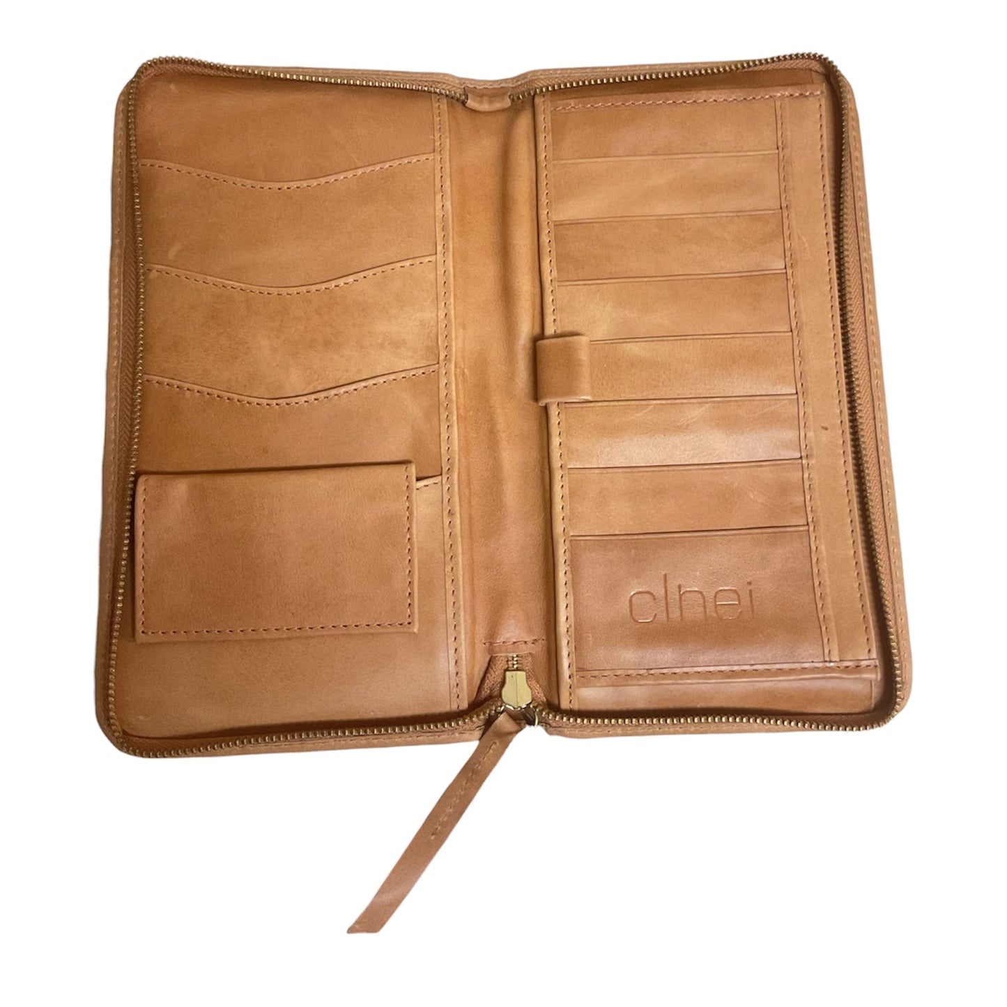 Wallet By Cma In Tan, Size:Large