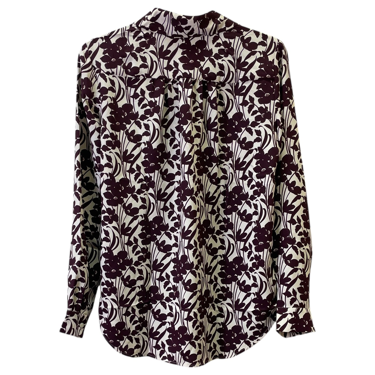 Top Ls By Ann Taylor In Maroon, Size:Xs