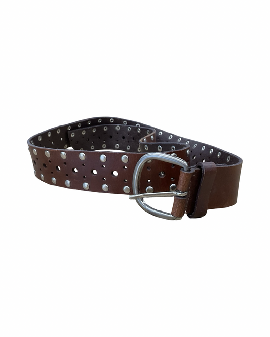Belt Leather By Clothes Mentor In Brown