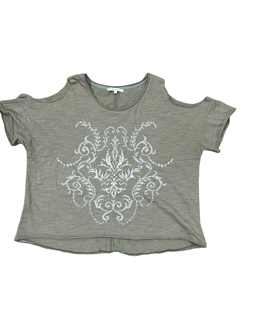 Top Ss By Miss Me In Green, Size:L
