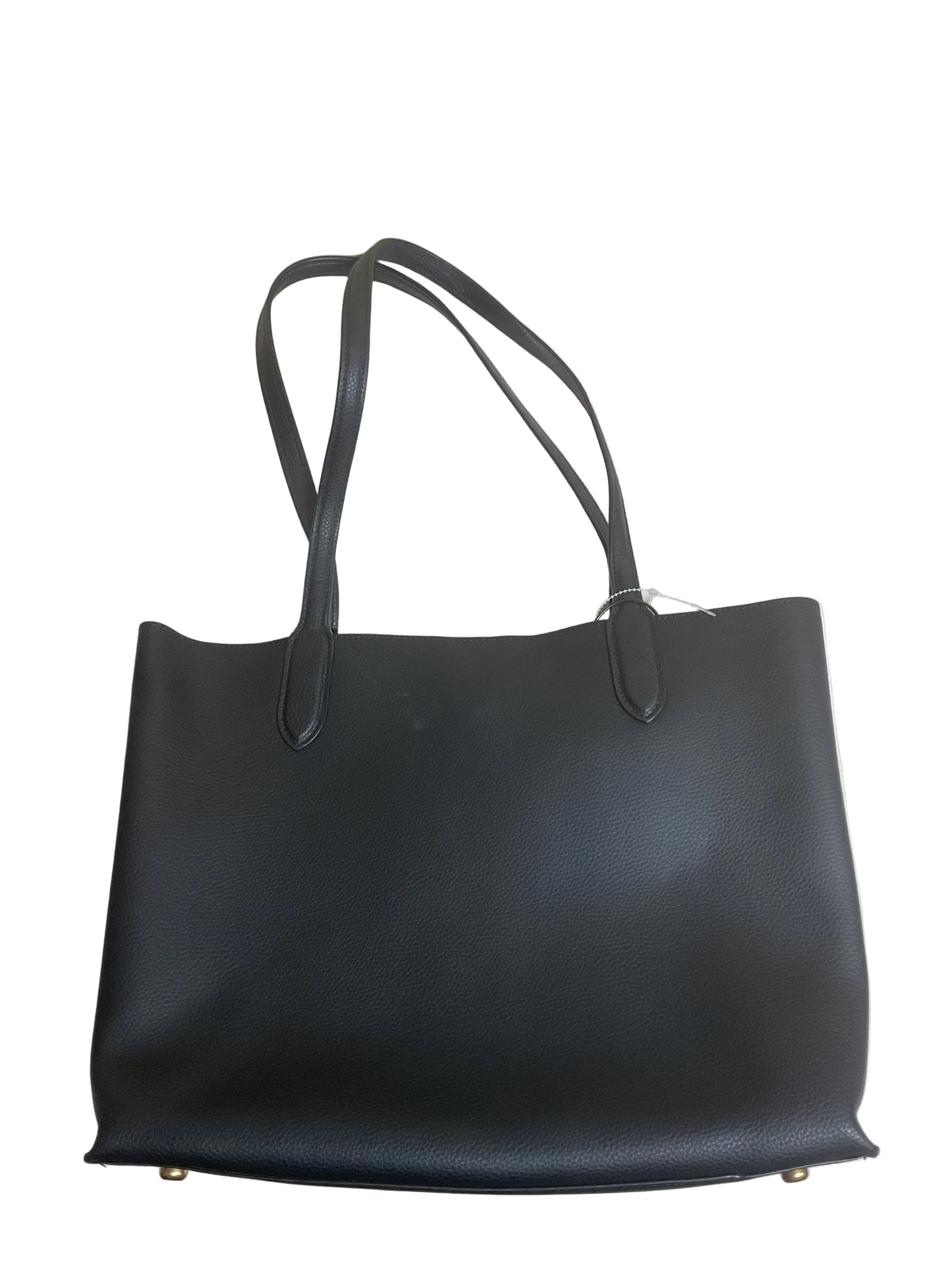 Handbag Designer By Coach In Black, Size:Large