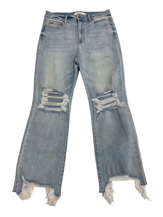 Jeans Wide Leg By Hidden In Blue Denim, Size:8