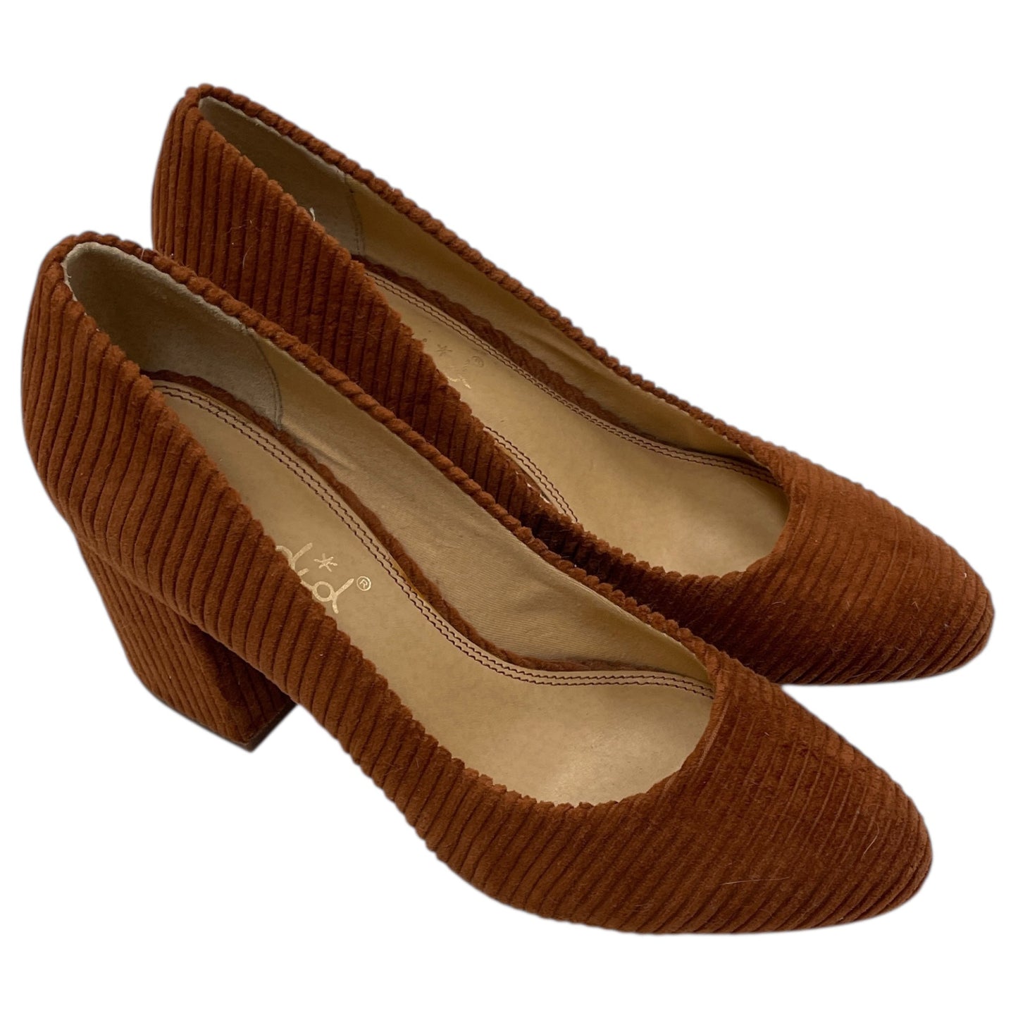 Shoes Heels Block By Splendid In Copper, Size:8.5