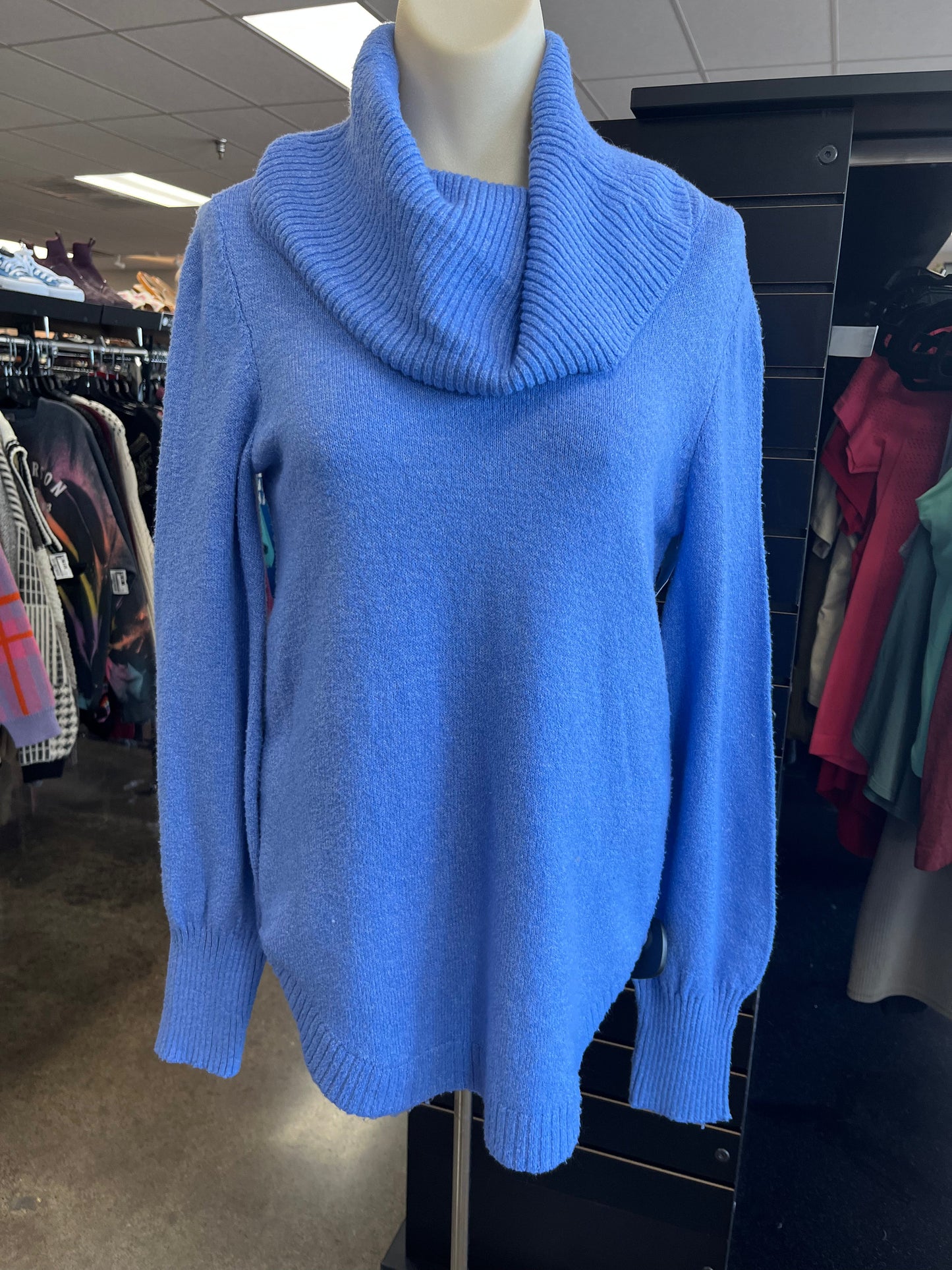SWEATER by TAHARI BY ARTHUR LEVINE In BLUE, Size: XS
