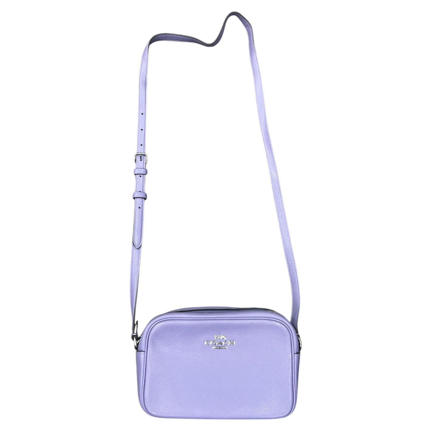Crossbody Designer By Coach In Purple, Size:Medium