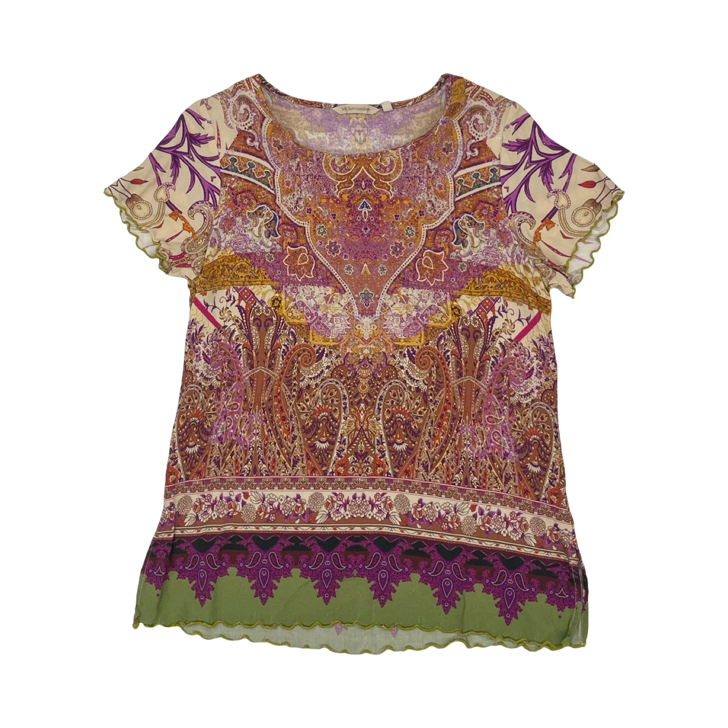 Top Ss By Soft Surroundings In Tan, Size:M
