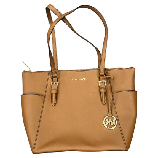 Handbag Designer By Michael Kors In Brown, Size:Large