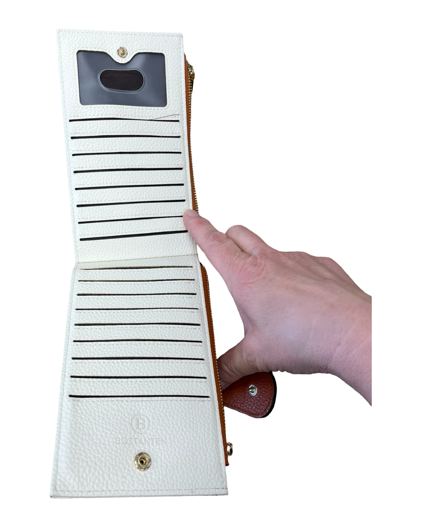 Wallet By Clothes Mentor In Cream, Size:Medium