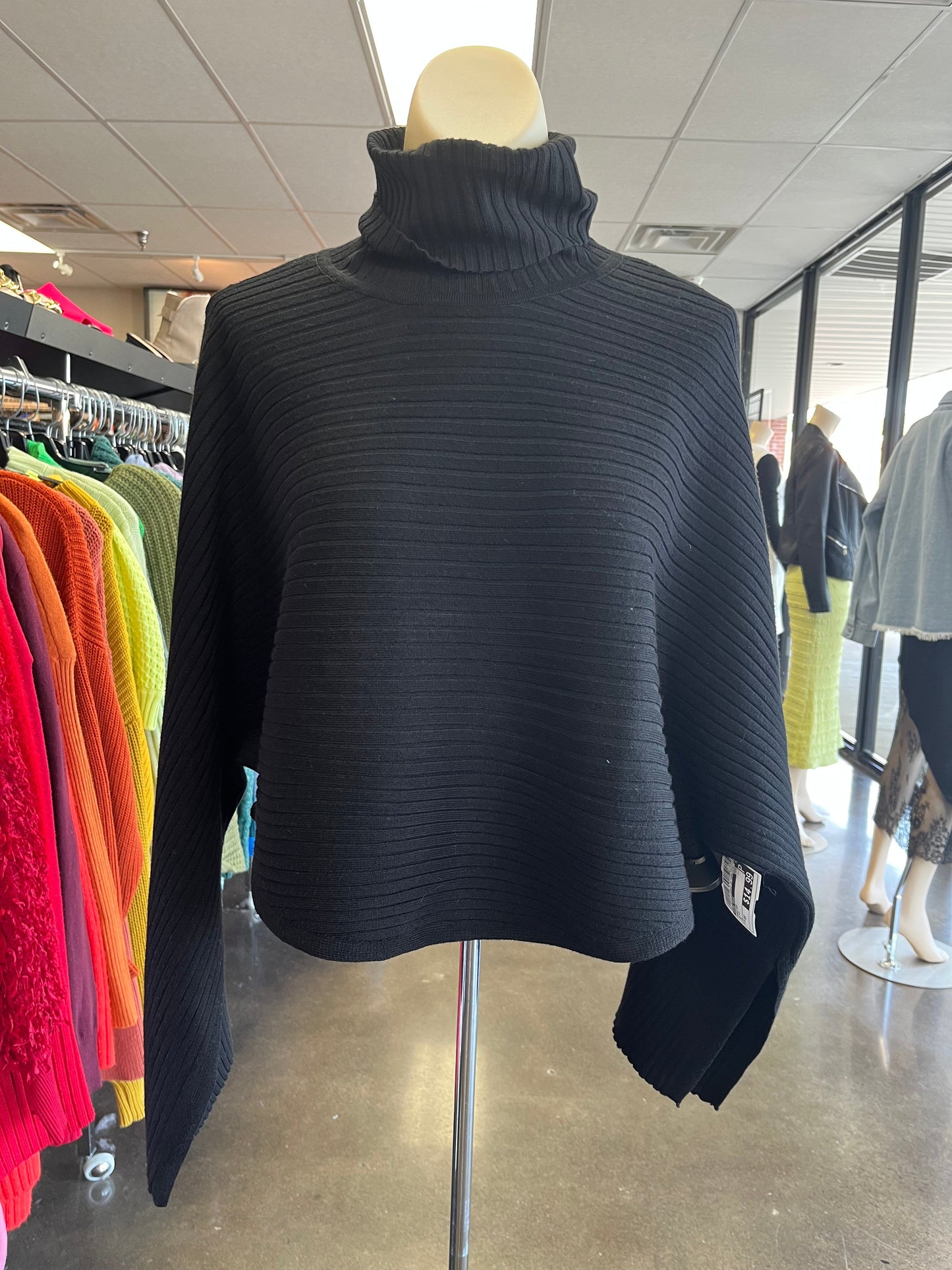 SWEATER by PINK ROSE In BLACK, Size: XS