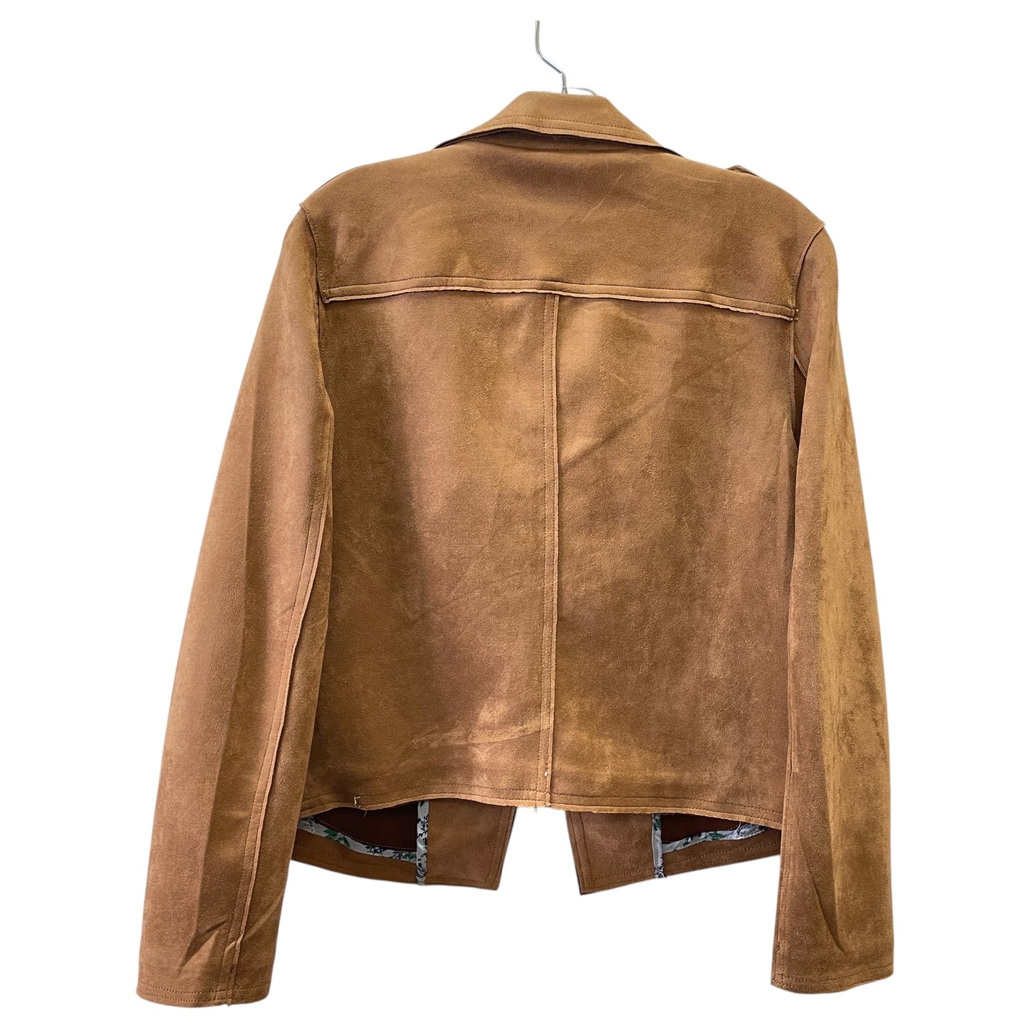 Cardigan By Tahari In Tan, Size:M