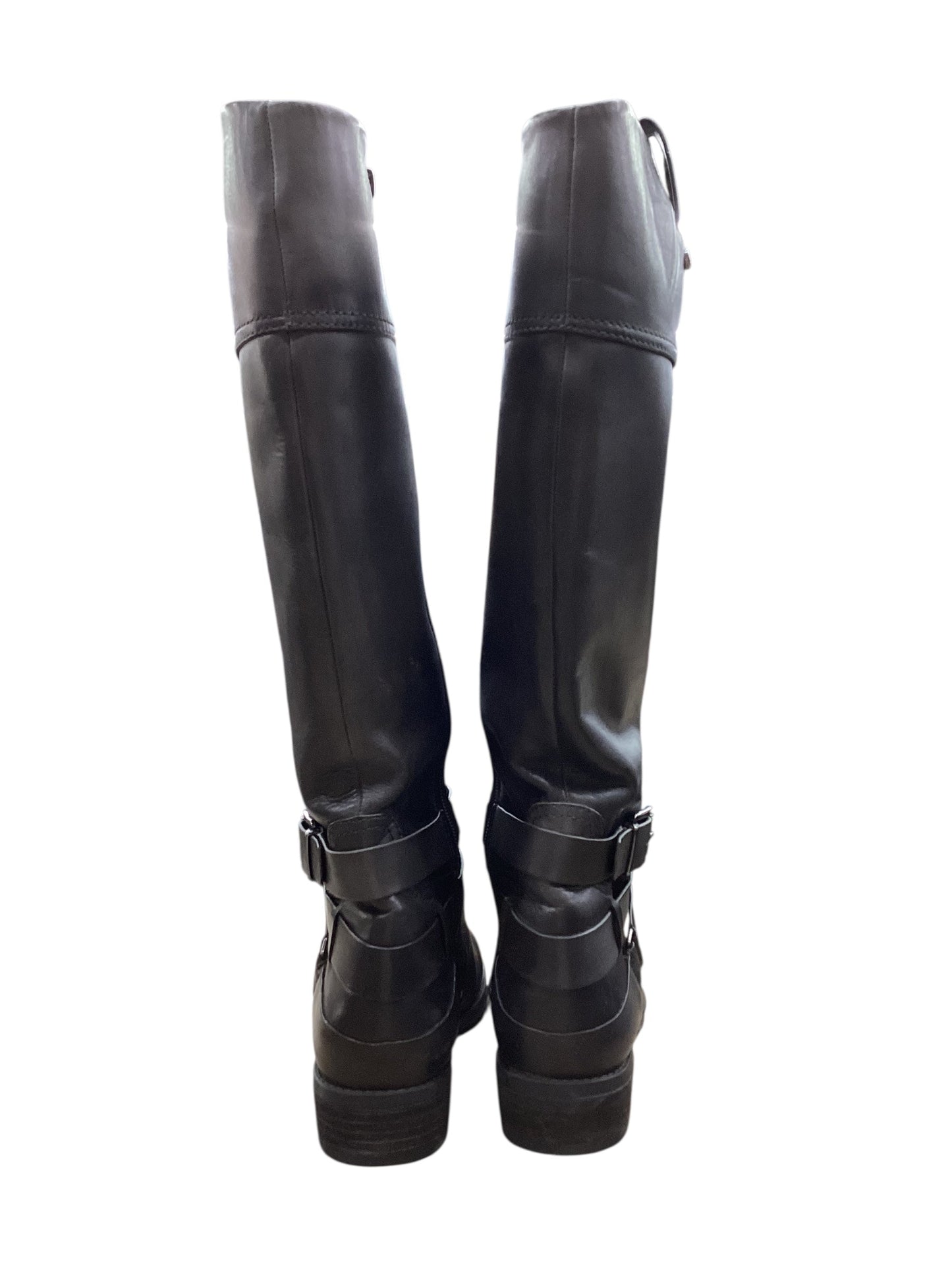 Boots Leather By Vince Camuto In Brown, Size:9.5