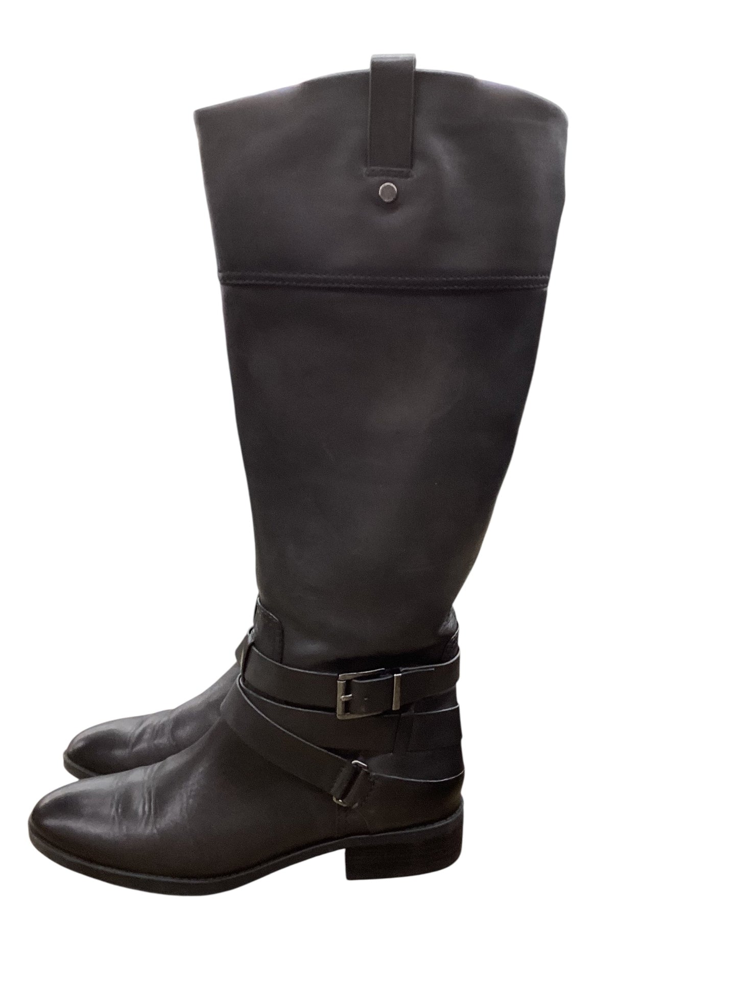 Boots Leather By Vince Camuto In Brown, Size:9.5