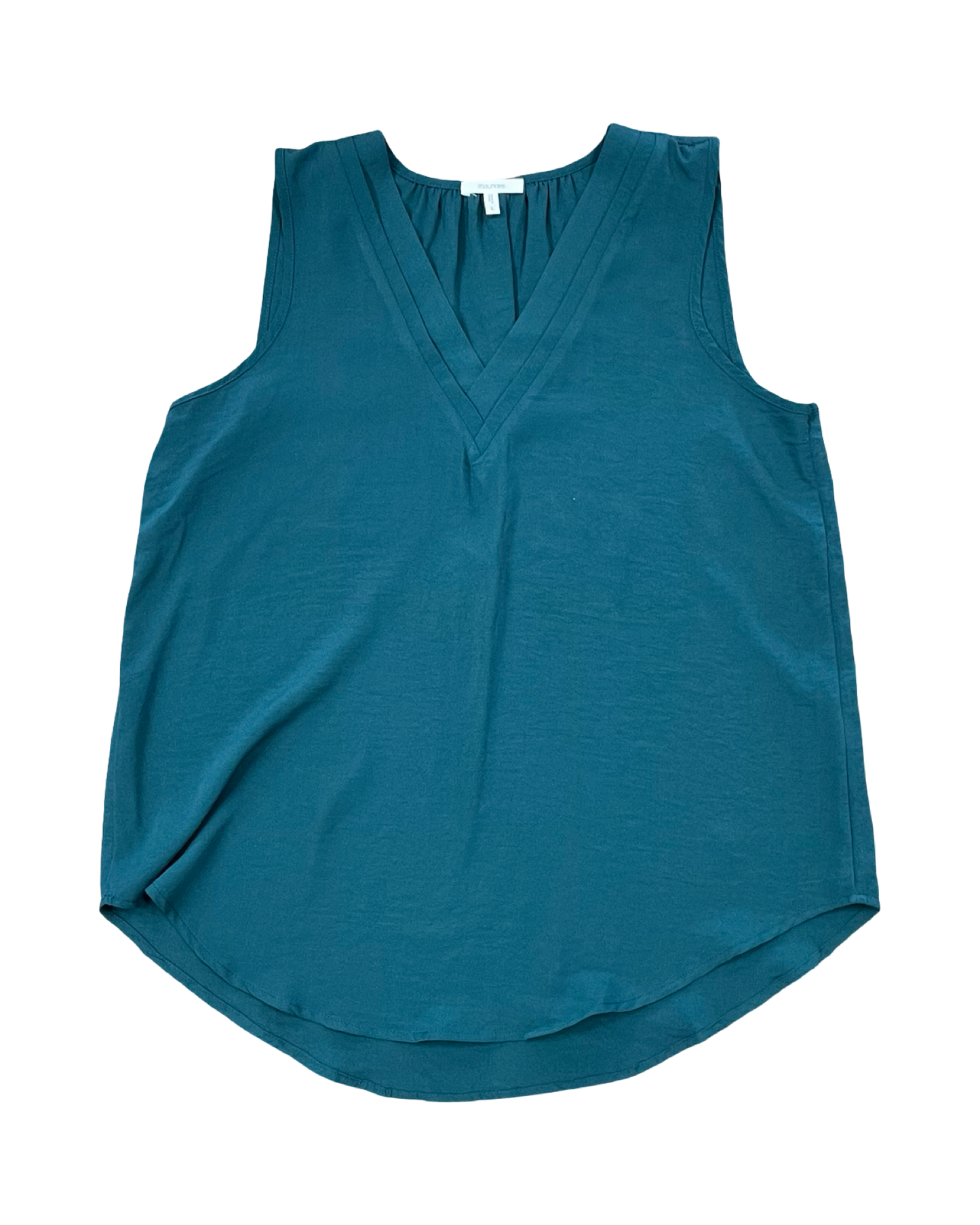 Top Sleeveless By Maurices In Green, Size:L