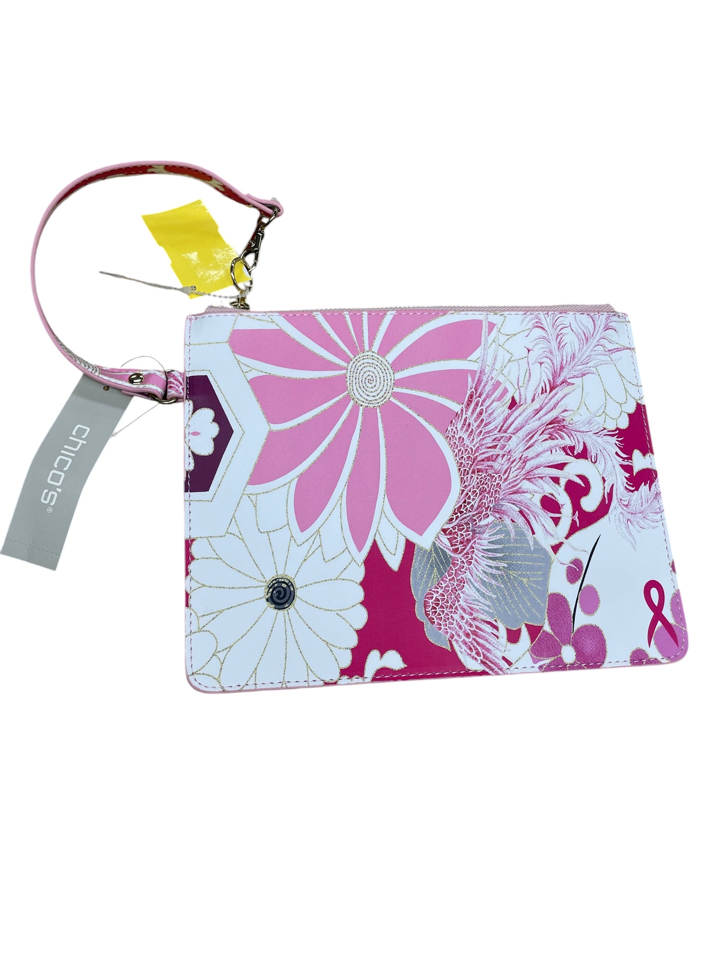Makeup Bag By Chicos In Pink, Size:Small