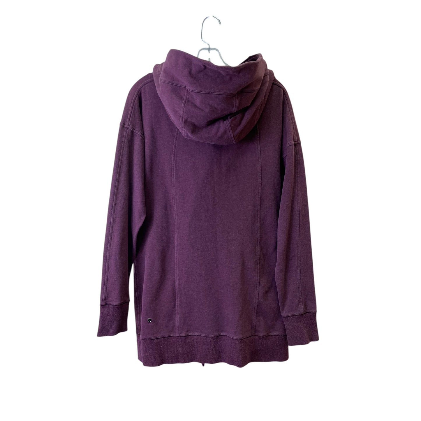 Athletic Sweatshirt Hoodie By Lululemon In Purple, Size:8