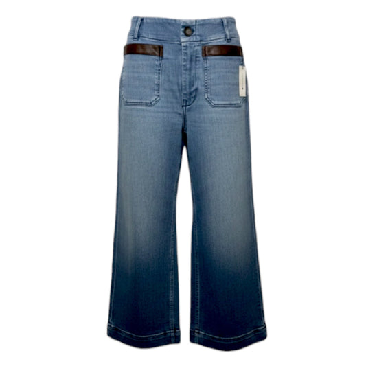 The Colette High-Rise Wide Leg Jeans By Maeve In Blue Denim, Size: 4/27
