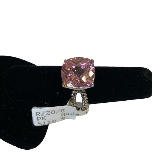 Ring Statement In Silver, Size:9