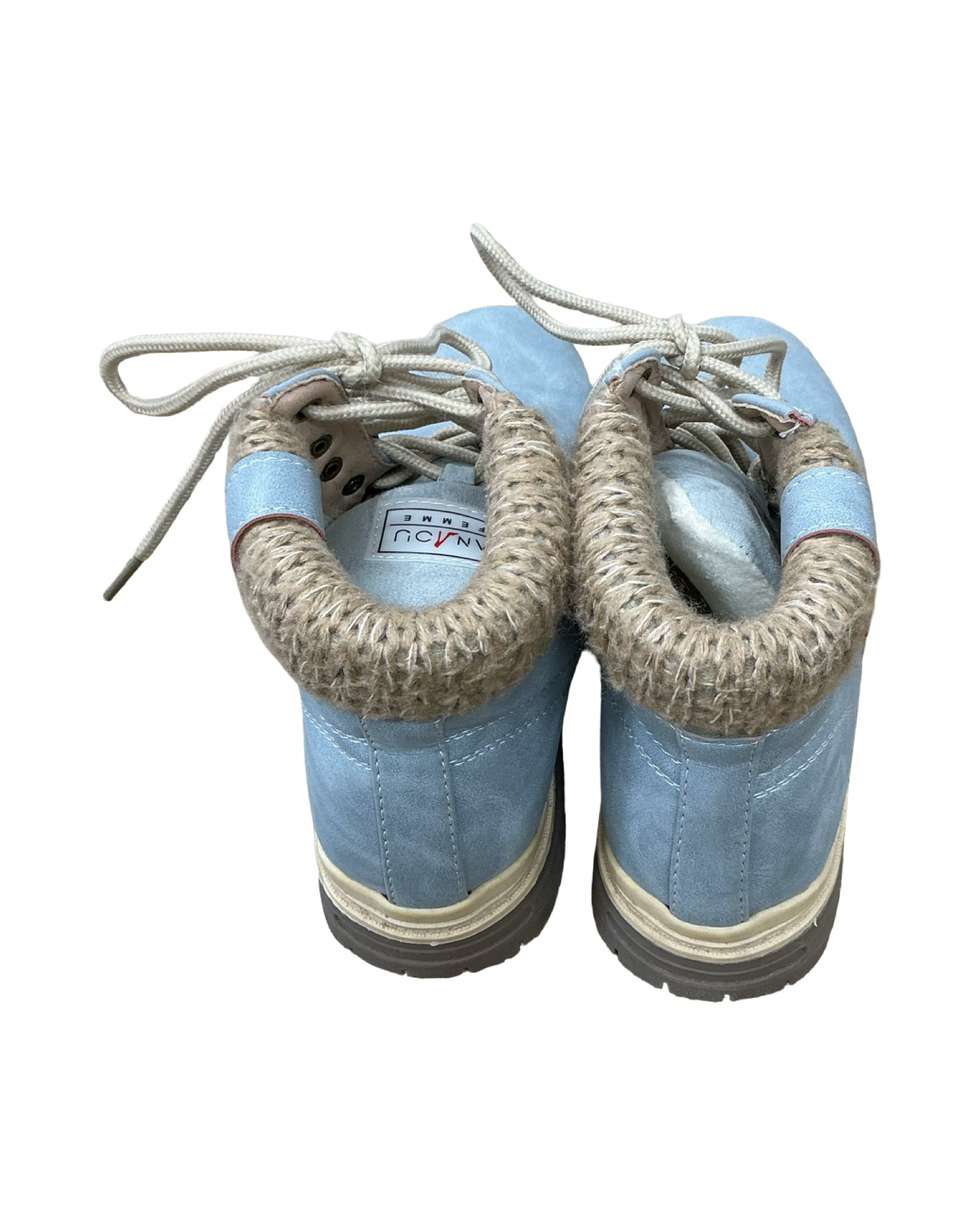 Boots Hiking By Clothes Mentor In Blue, Size:7