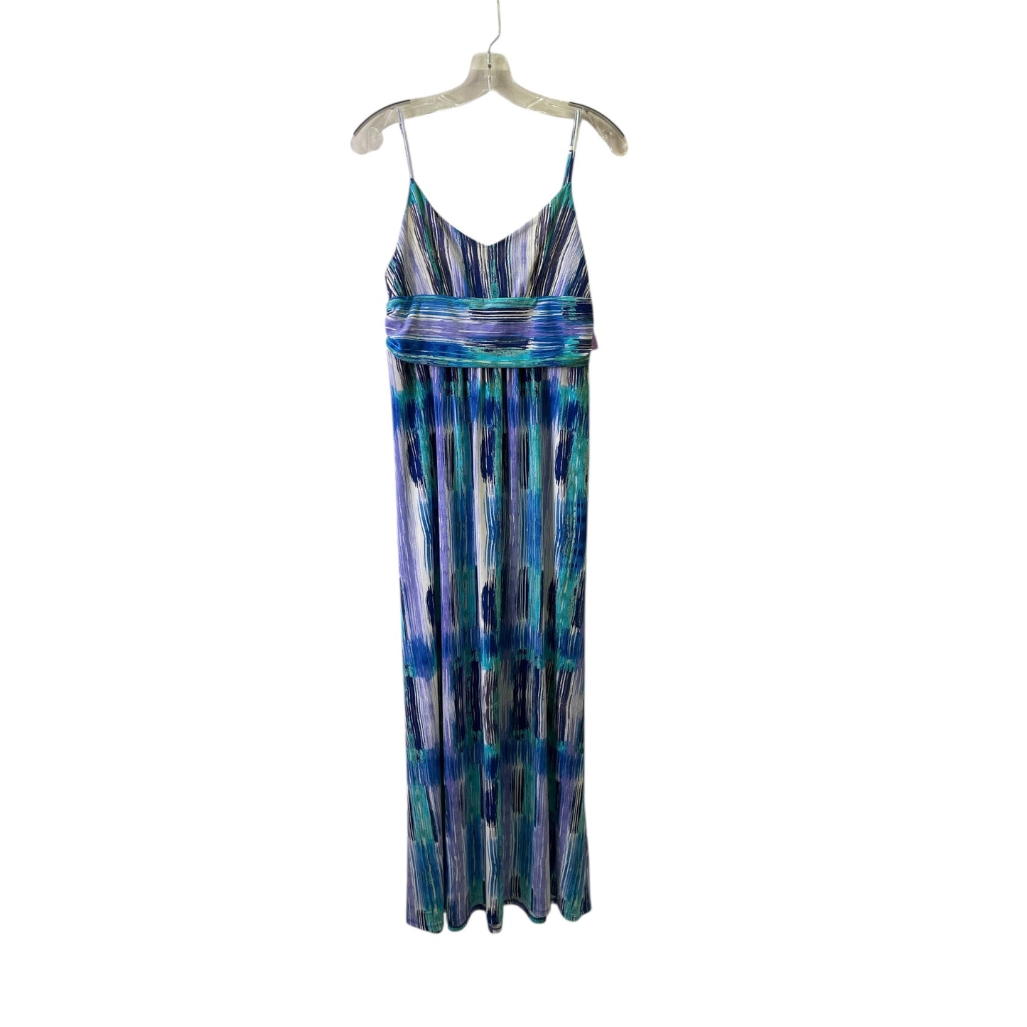 Dress Casual Maxi By Ann Taylor In Blue, Size:M
