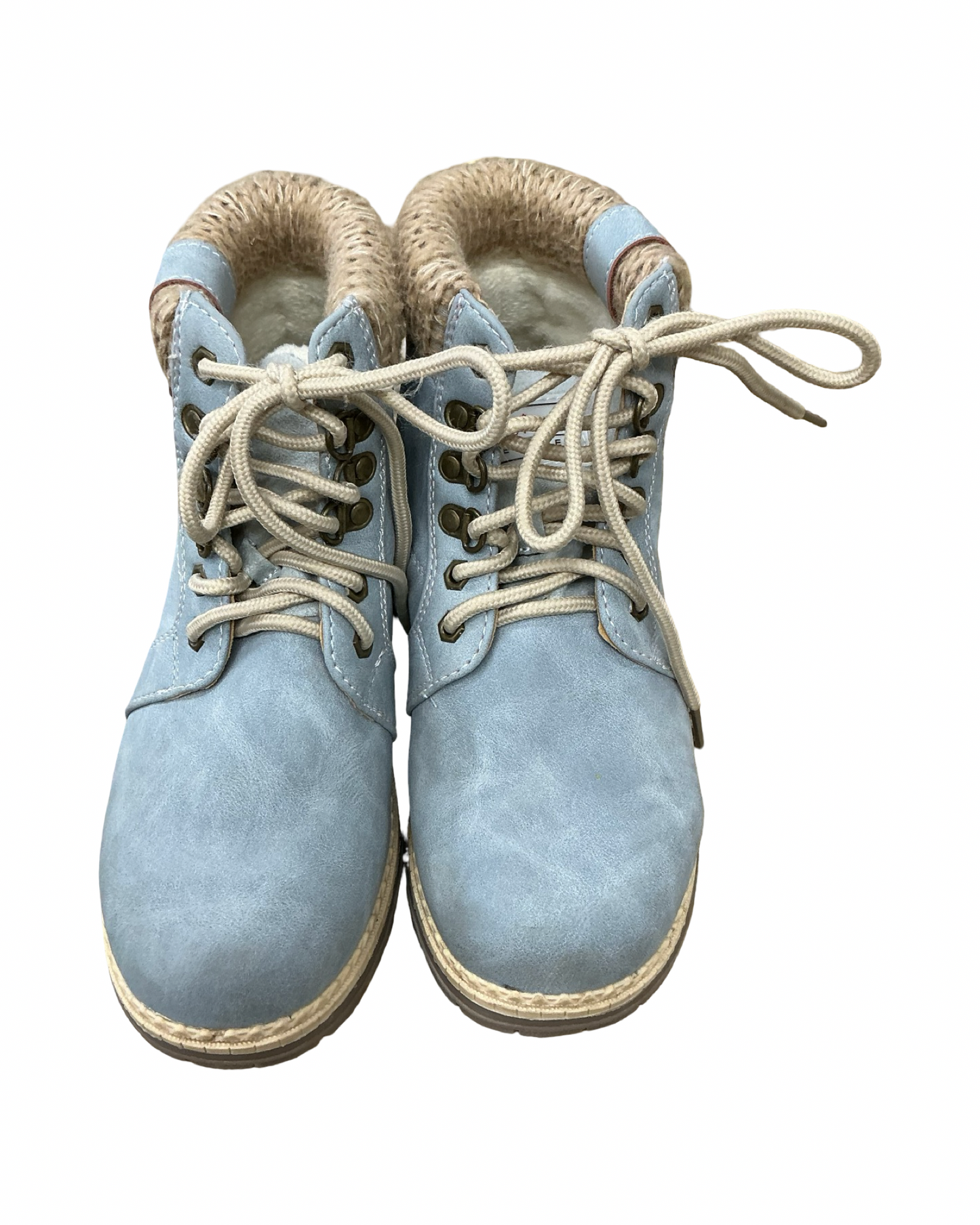 Boots Hiking By Clothes Mentor In Blue, Size:7