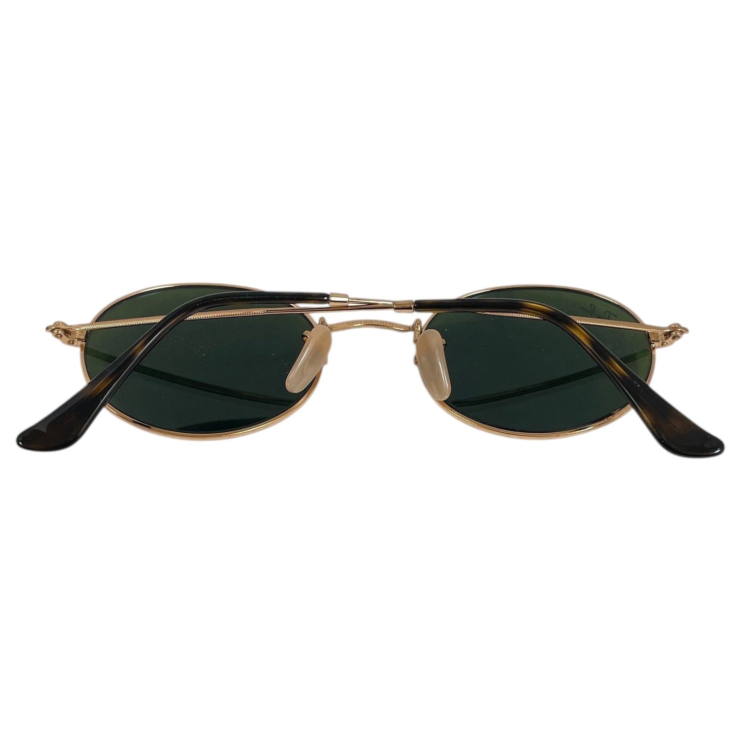 Sunglasses Designer By Ray Ban In Gold