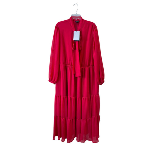 Dress Casual Maxi By Who What Wear In Pink, Size:2X