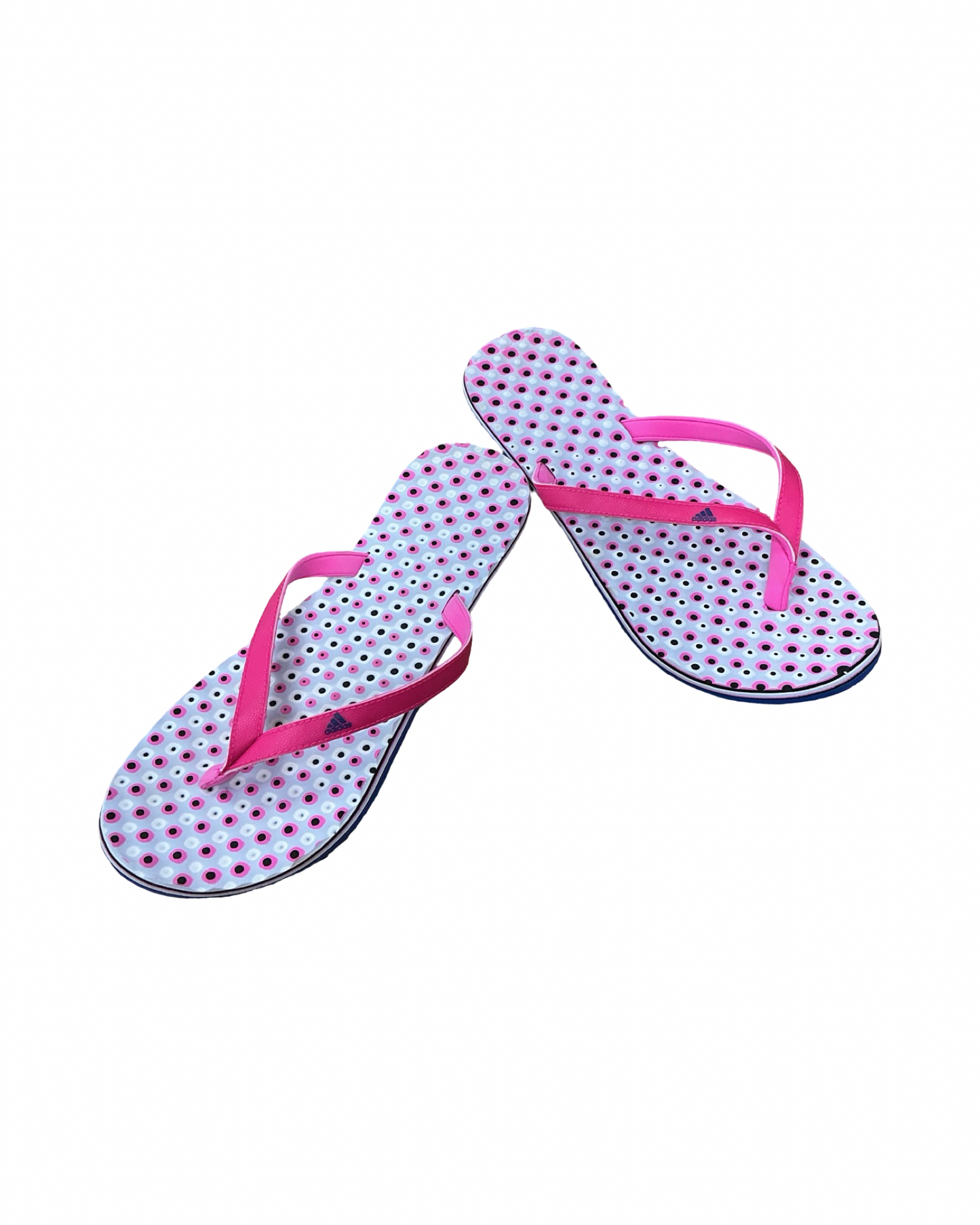 Sandals Flip Flops By Adidas In Pink, Size:10