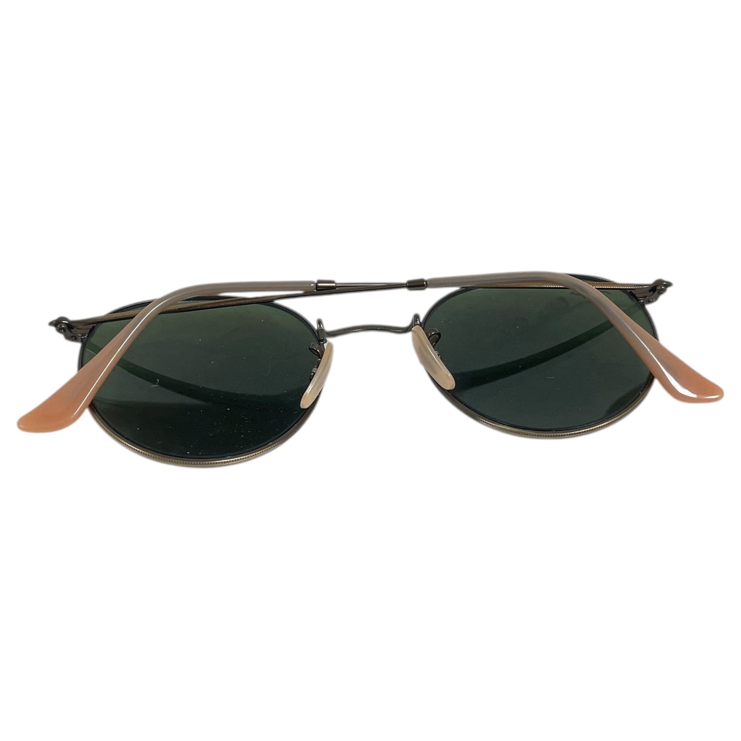 Sunglasses Designer By Ray Ban In Gold