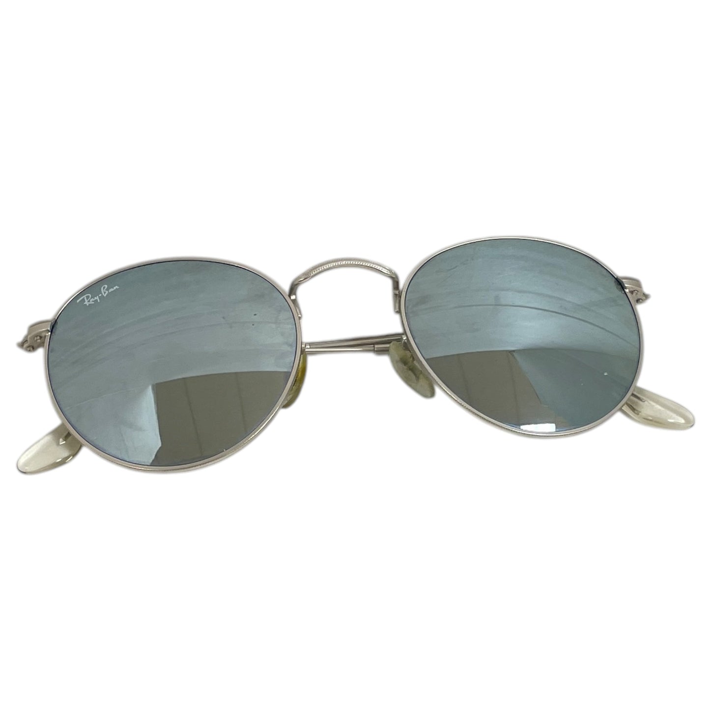 Sunglasses Designer By Ray Ban In Silver