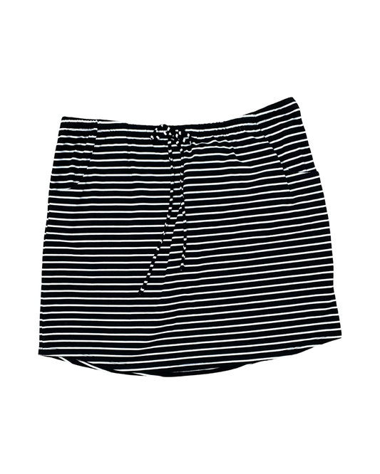 Skirt Mini & Short By Sonoma In Black & White, Size:Xl