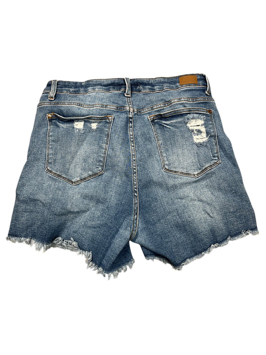 Shorts By Judy Blue In Blue Denim, Size:1X