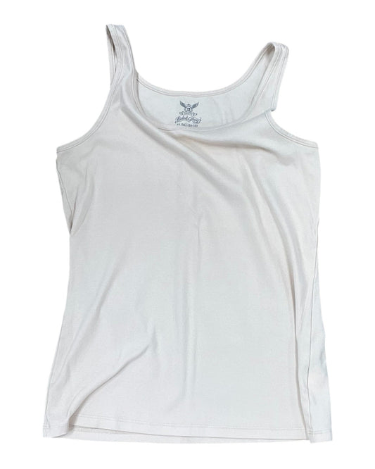 Tank Top By Faded Glory In Cream, Size:Xl