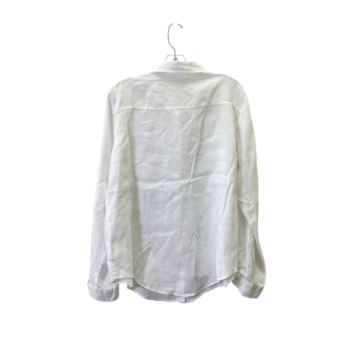 Top Ls Designer By Lilly Pulitzer In White, Size:Xl