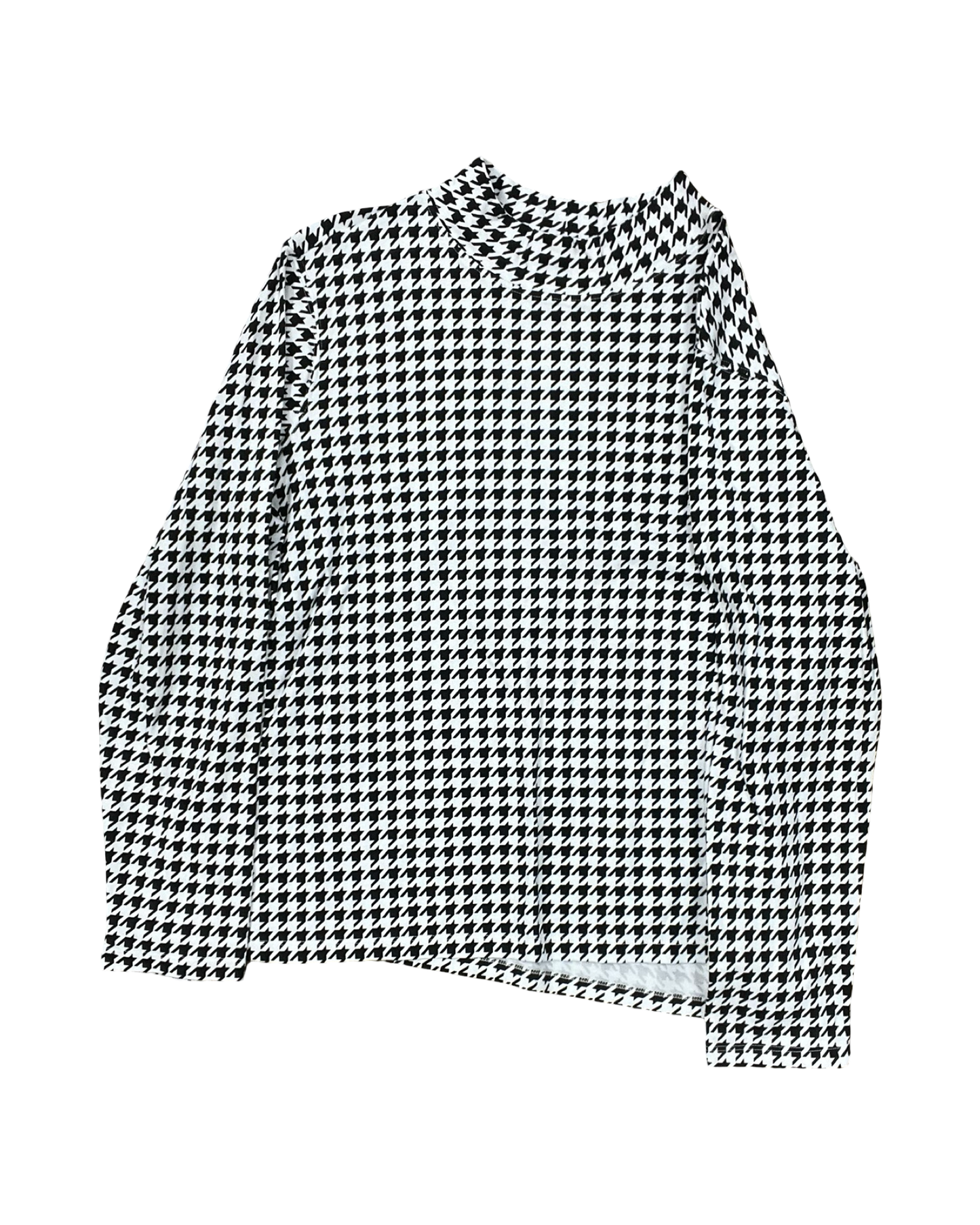 Top Ls By Appleseeds In Black & White, Size:Xl