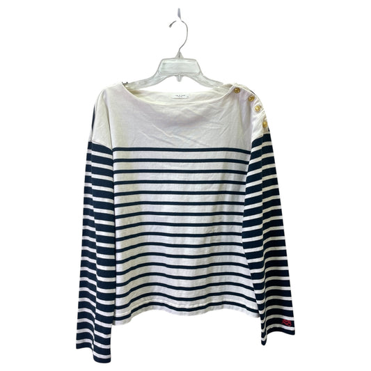 Top Ls By Rag And Bone In Blue & White, Size:L