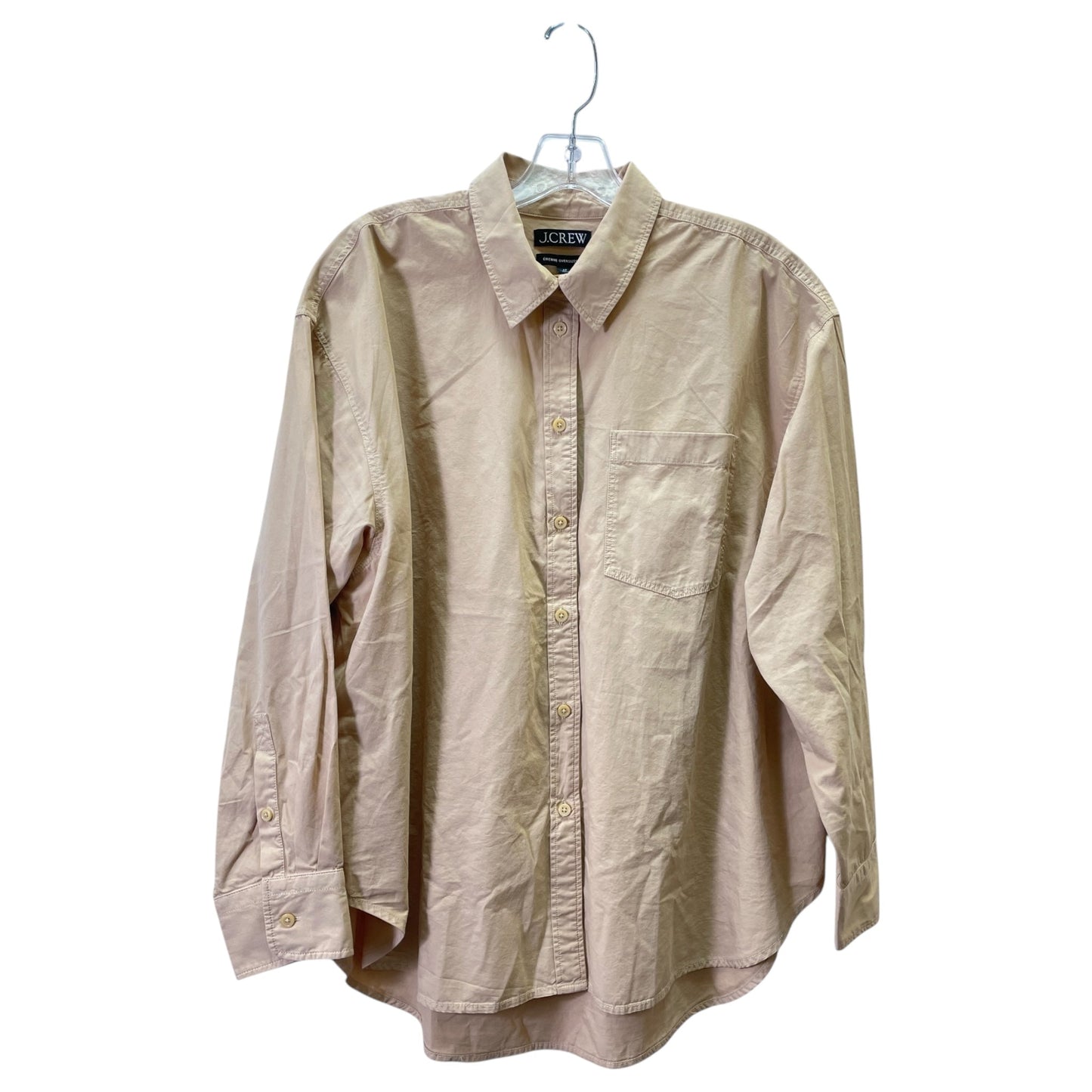 Top Ls By J. Crew In Tan, Size:Lp