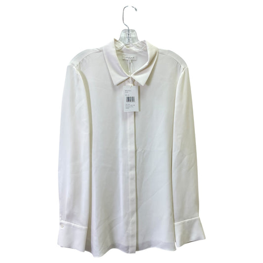 Top Ls Designer By Lafayette 148 In Ivory, Size:1X