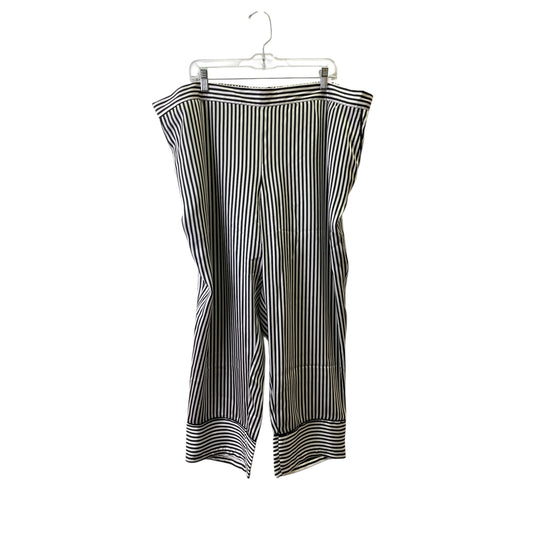Pants Dress By Who What Wear In Black & White, Size:20