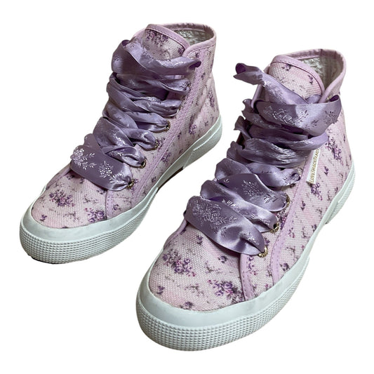 Shoes Sneakers By Superga In Purple, Size:7