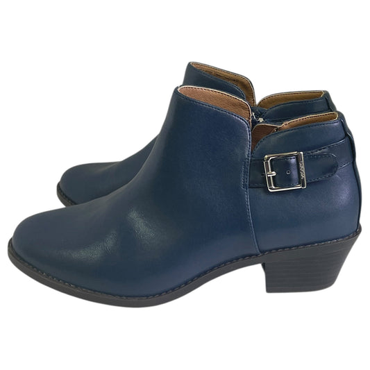 Boots Ankle Heels By Vionic In Blue, Size:8