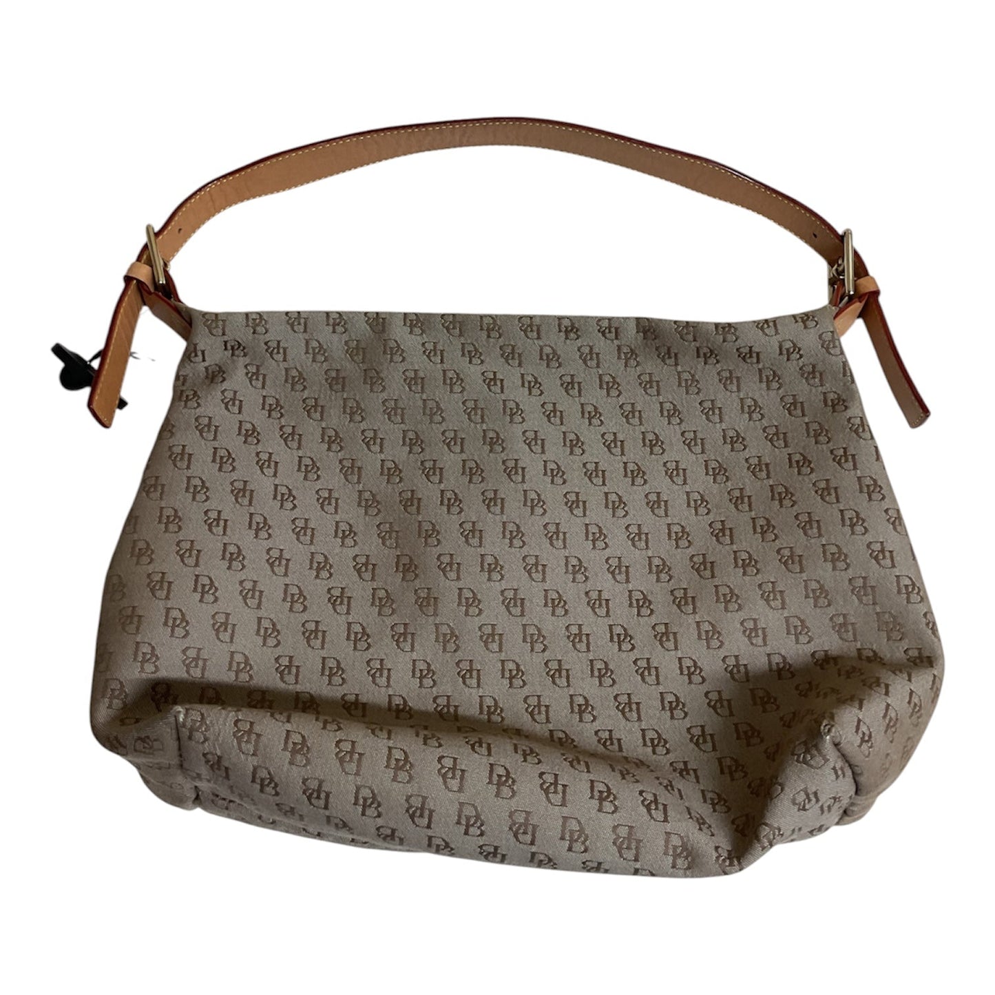Handbag Designer By Dooney And Bourke In Tan, Size:Medium