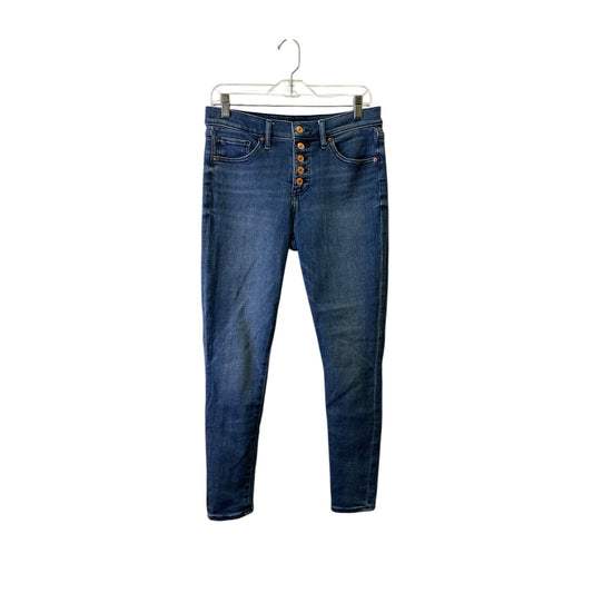 Jeans Skinny By Express In Blue, Size:8