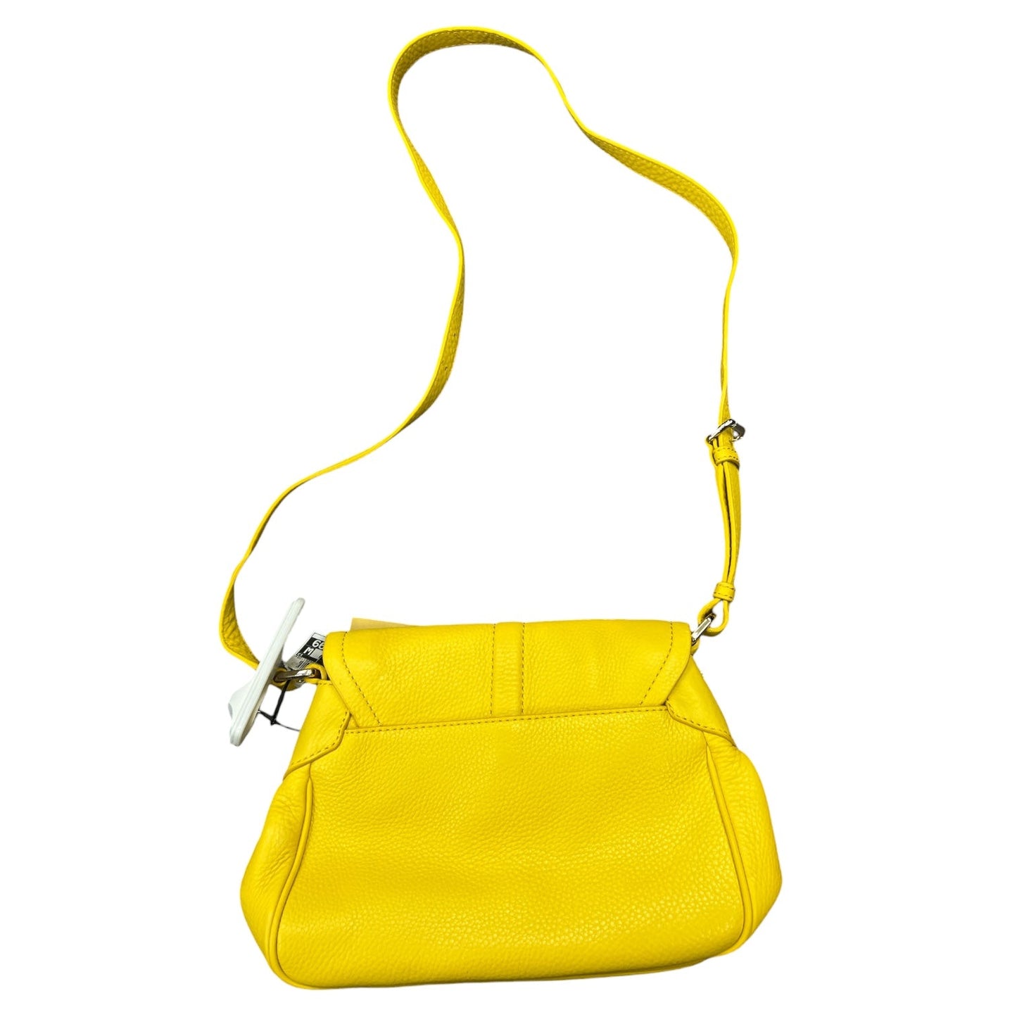 Crossbody Leather By Cole-Haan In Yellow, Size:Small