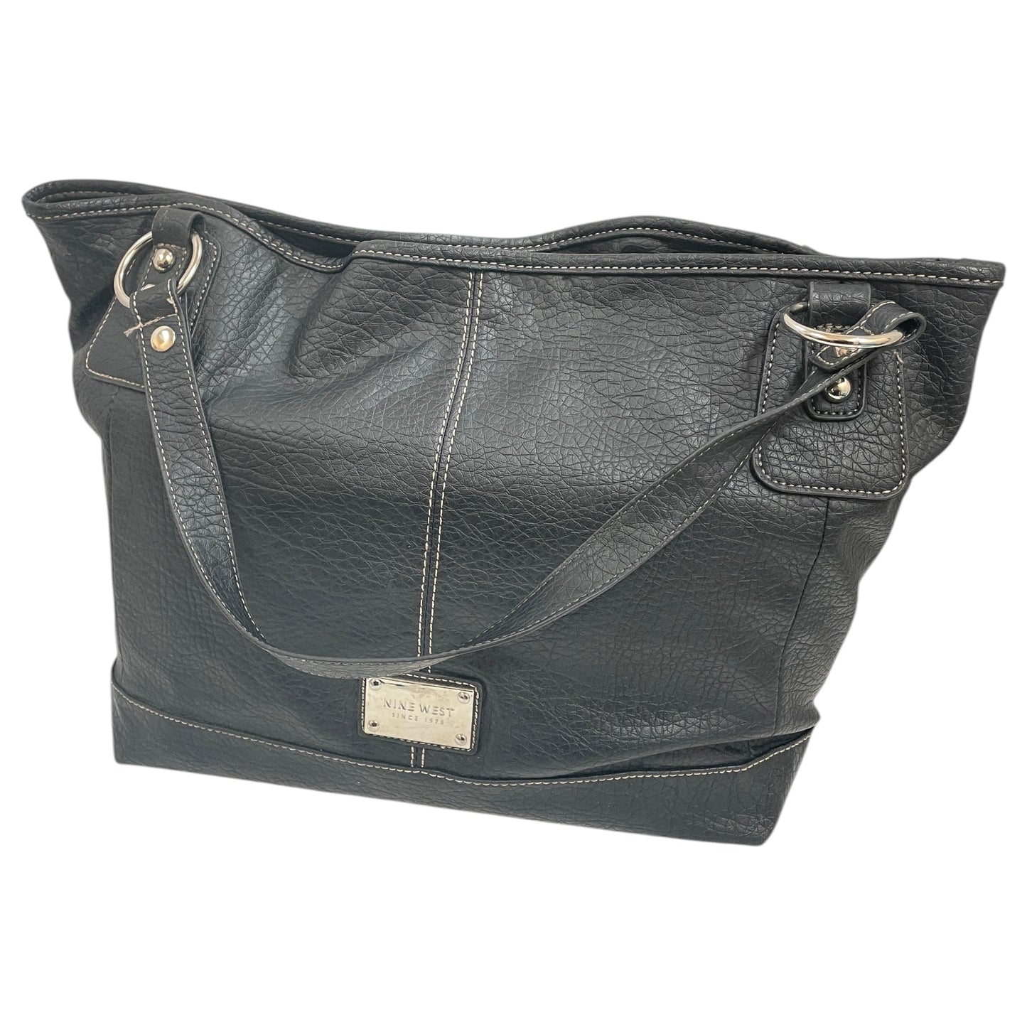 Handbag By Nine West In Black, Size:Large