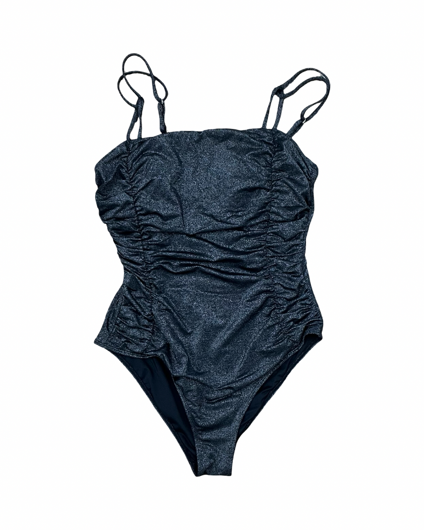 Swimsuit By Clothes Mentor In Silver, Size:L