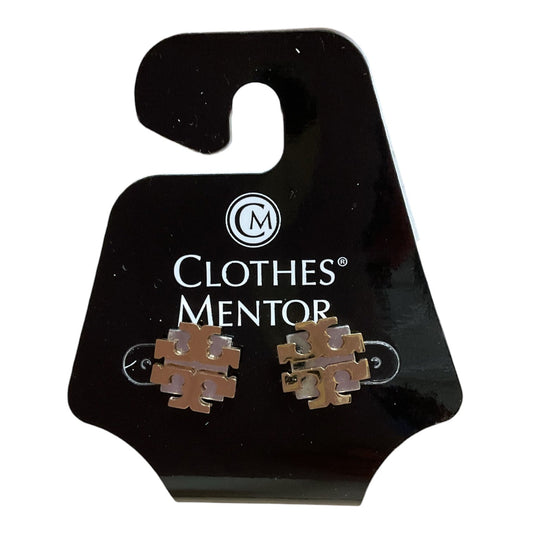 Earrings Designer By Tory Burch In Gold & Silver