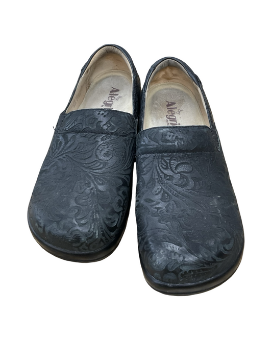 Shoes Flats By Alegria In Black, Size:7.5