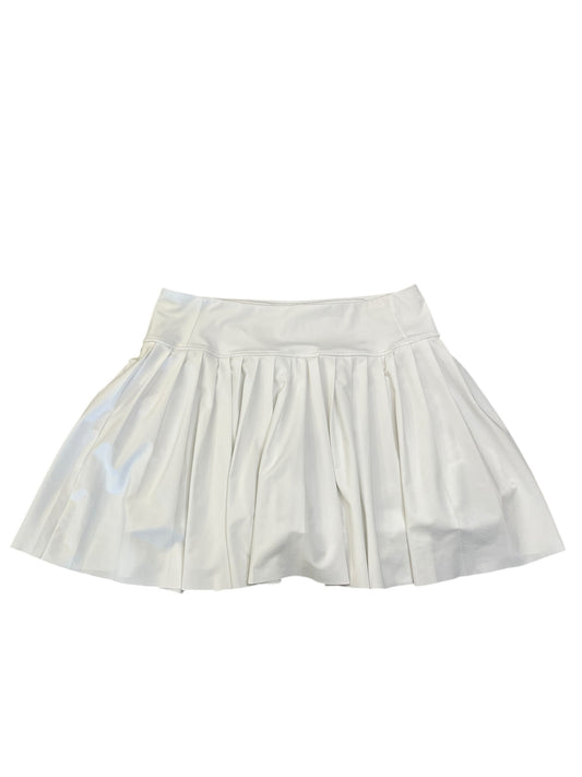 Athletic Skort By Athleta In White, Size:M